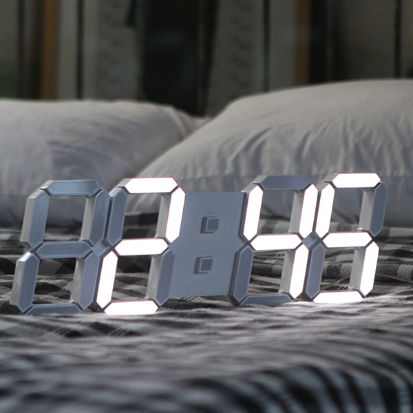 국산 루나리스3D LED 벽시계 38cm